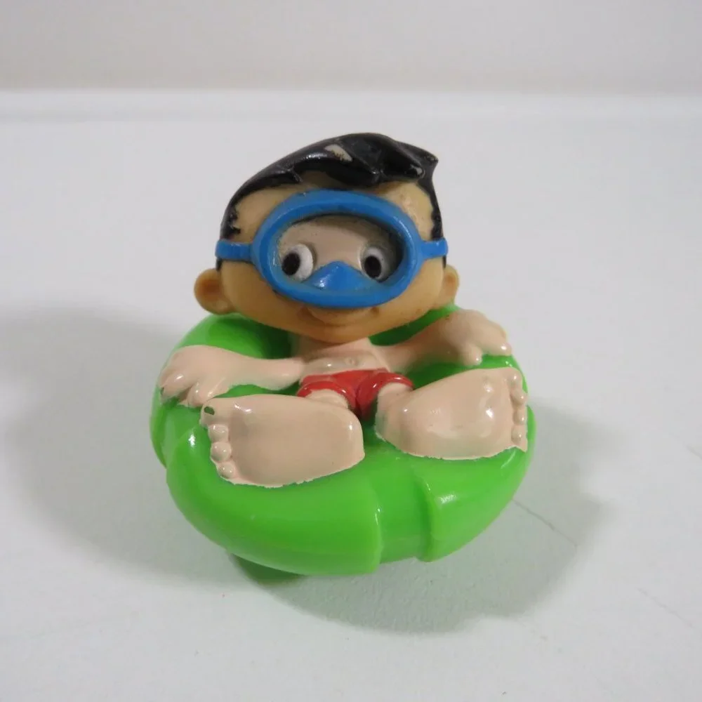 Bobby's World Innertube toy 1994 (hard plastic on wheels)